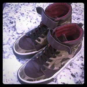 Camo sneakers